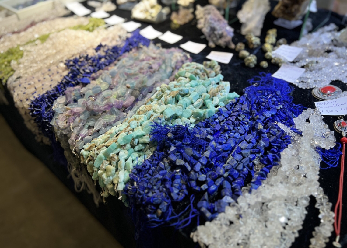 Targi kamieni i biżuterii "Interstone" w łódzkiej Hali EXPO