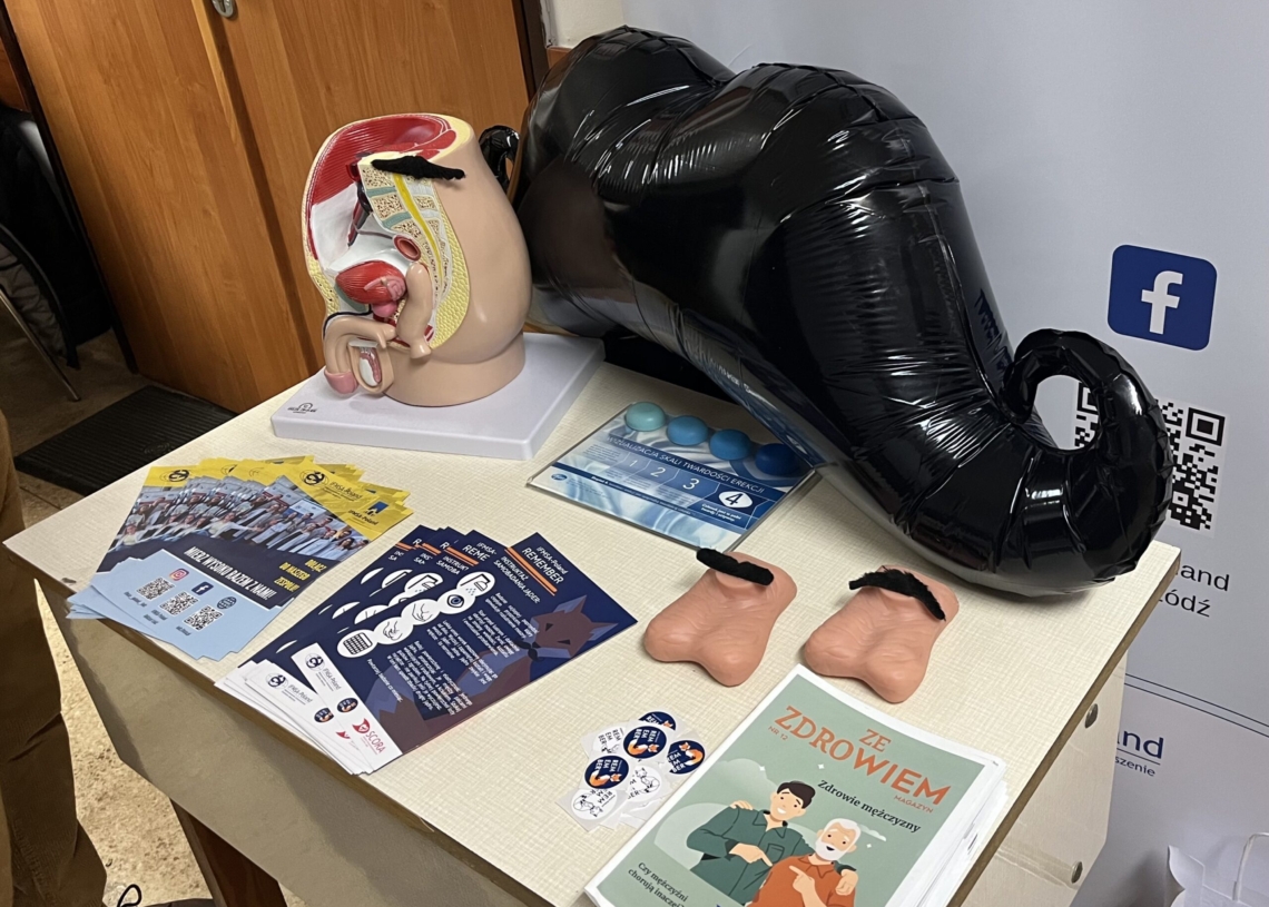 Akcja Movember. Łódzcy kibice korzystają z profilaktycznych badań