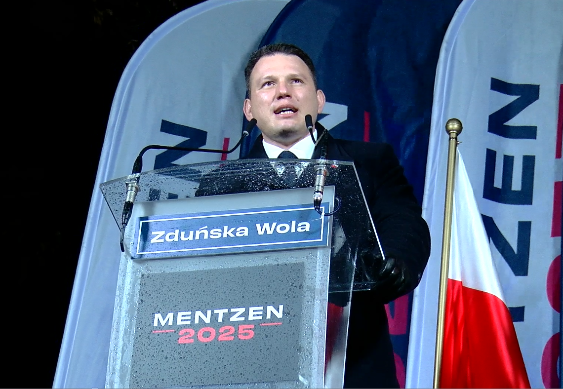 Sławomir Mentzen w Zduńskiej Woli