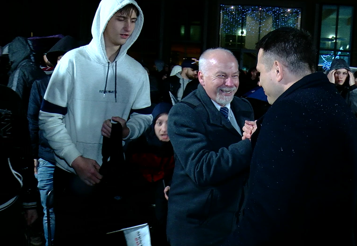 Sławomir Mentzen w Zduńskiej Woli