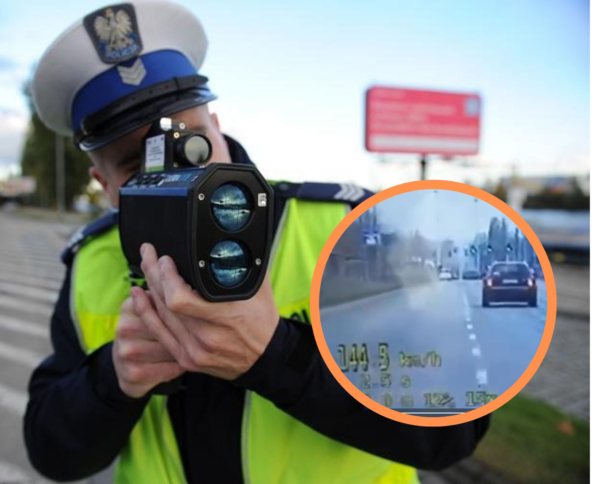 Pirat drogowy w Łodzi. Pędził ulicą Pabianicką 144 km/h