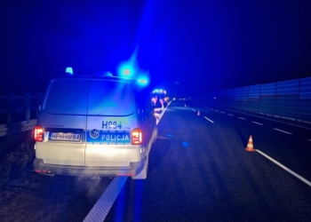Wypadek na A2 w Woli Szydłowieckiej