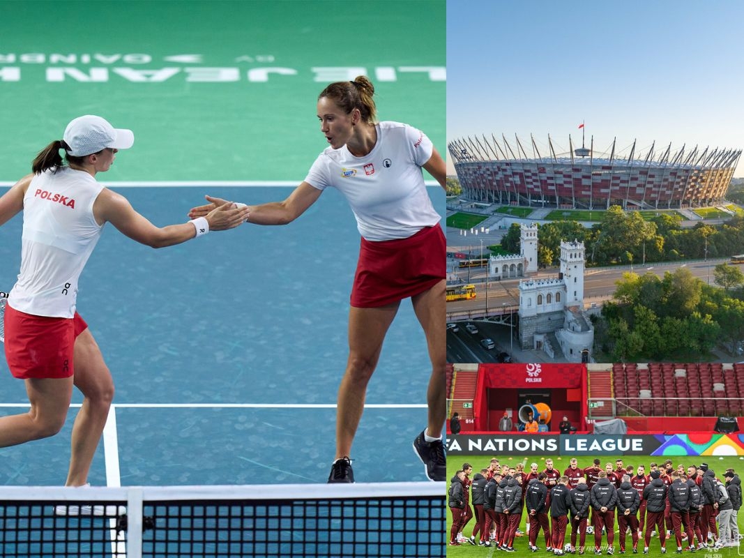 Tenisistki grają o awans do finału Billie Jean King Cup. Piłkarze walczą o pozostanie w elicie Ligi Narodów 1 Tenisistki grają o awans do finału Billie Jean King Cup. Piłkarze walczą o pozostanie w elicie Ligi Narodów