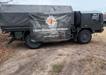 Ćwiczenia żołnierzy 9. Łódzkiej Brygady Obrony Terytorialnej