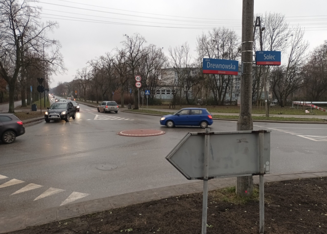 nowe rondo w Łodzi