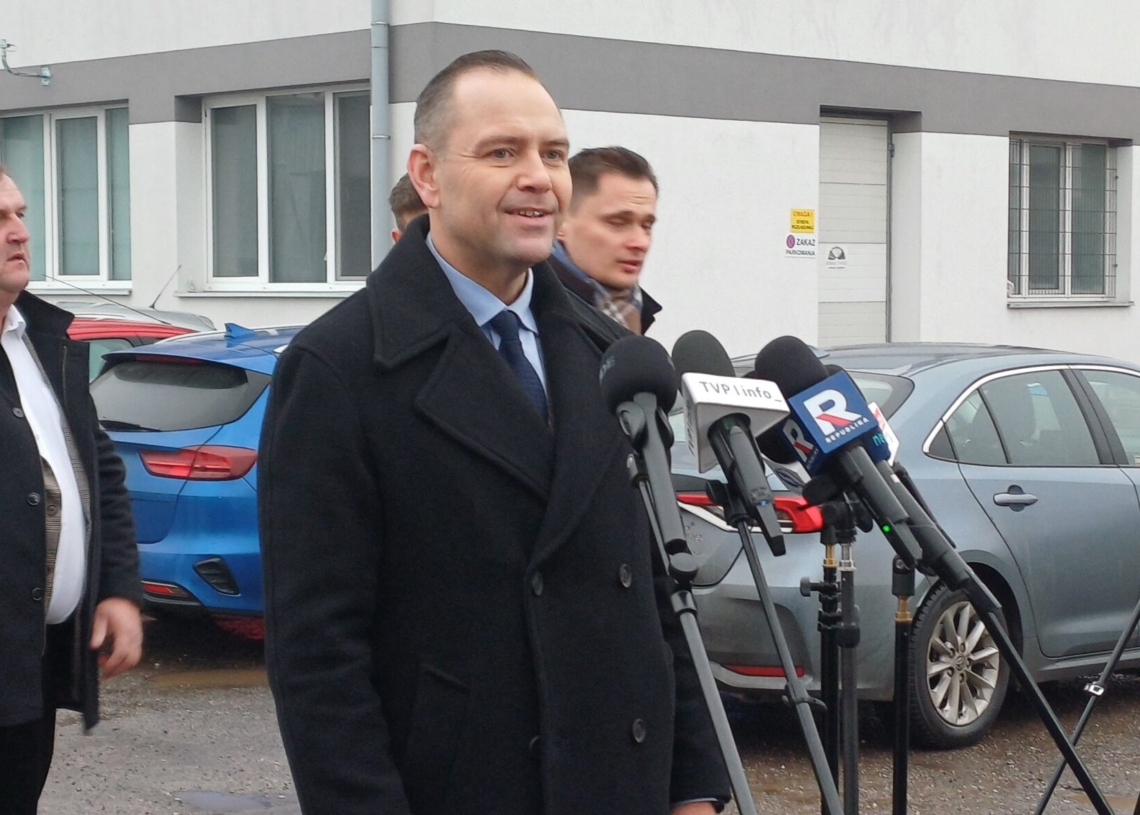 Karol Nawrocki w Łódzkiem