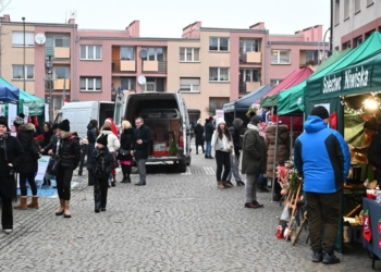 Jarmark ze zdrową żywnością w Wieruszowie