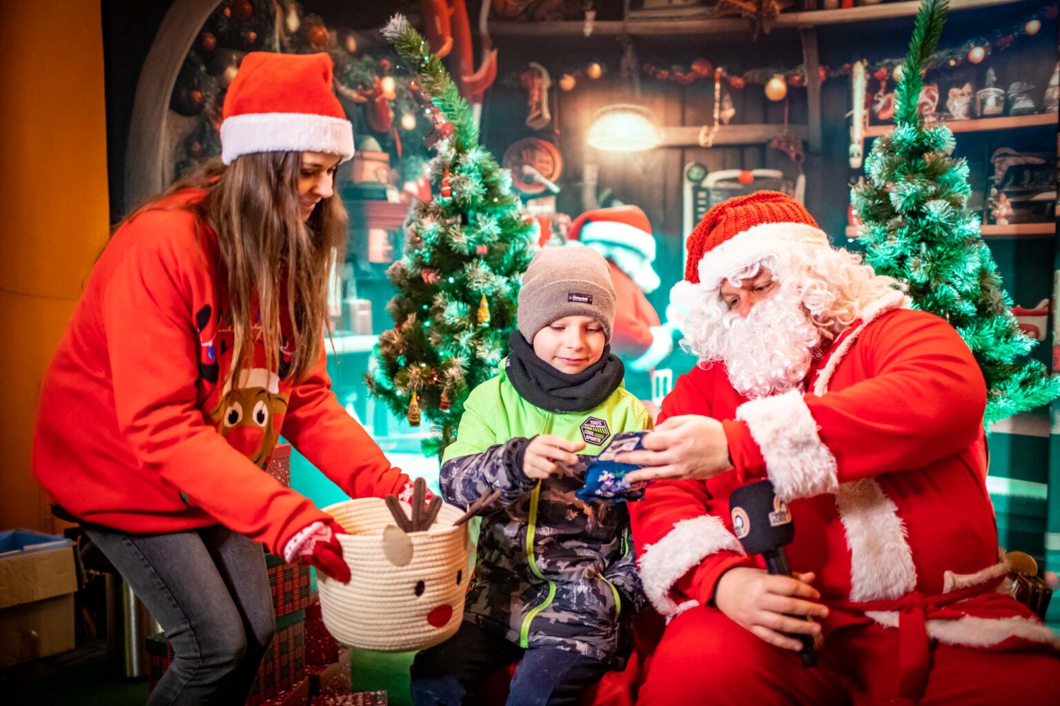 Mikołajowe Studio Radia Łódź i Lidl Polska
