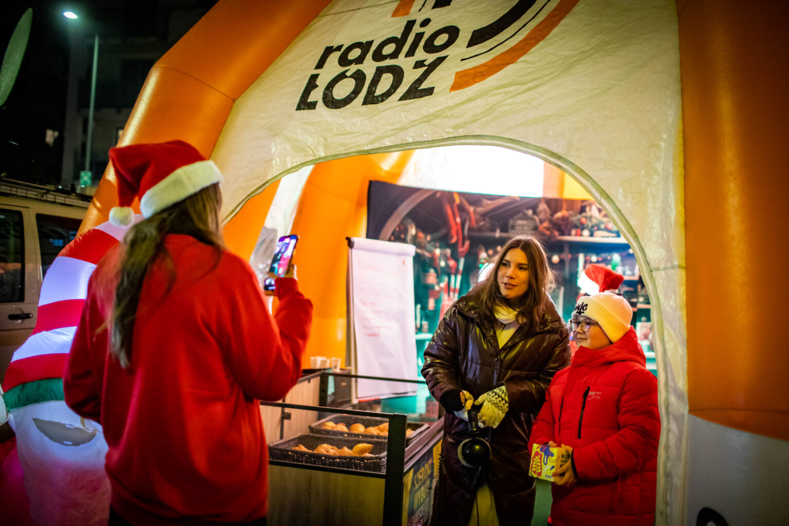 Mikołajowe Studio Radia Łódź i Lidl Polska