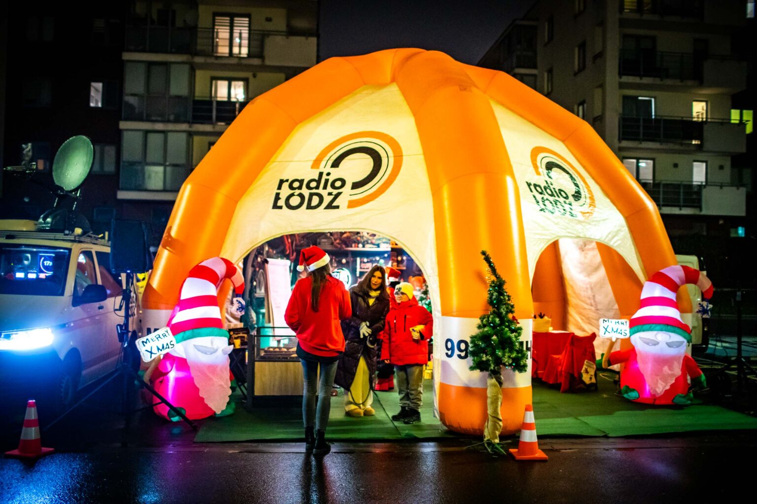 Mikołajowe Studio Radia Łódź i Lidl Polska