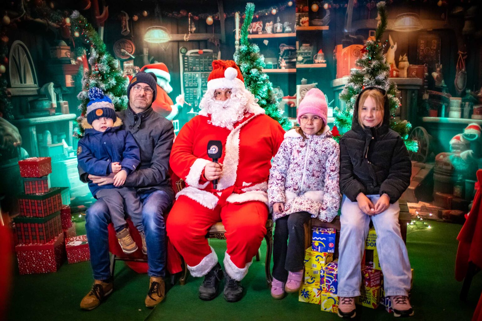 Mikołajowe Studio Radia Łódź i Lidl Polska