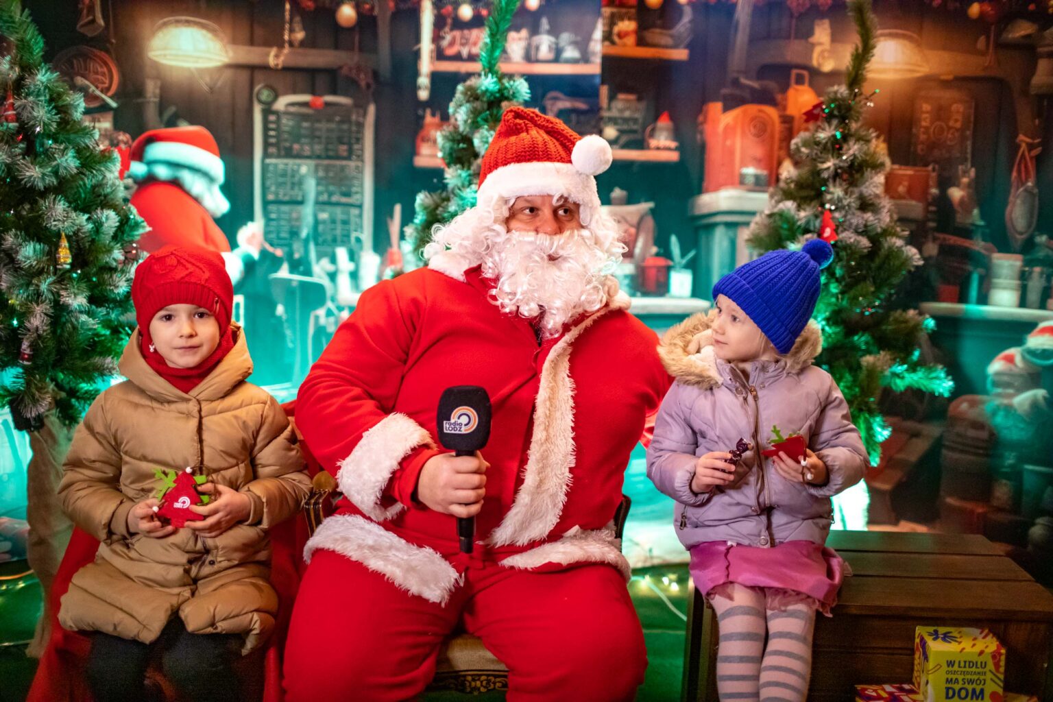 Mikołajowe Studio Radia Łódź i Lidl Polska