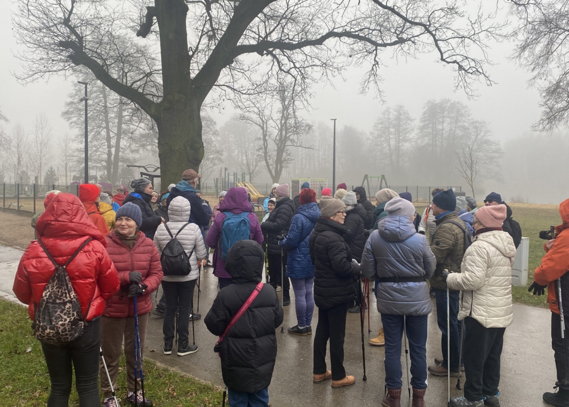 Kijkowy koniec roku. Nordic walking na Rudzie
