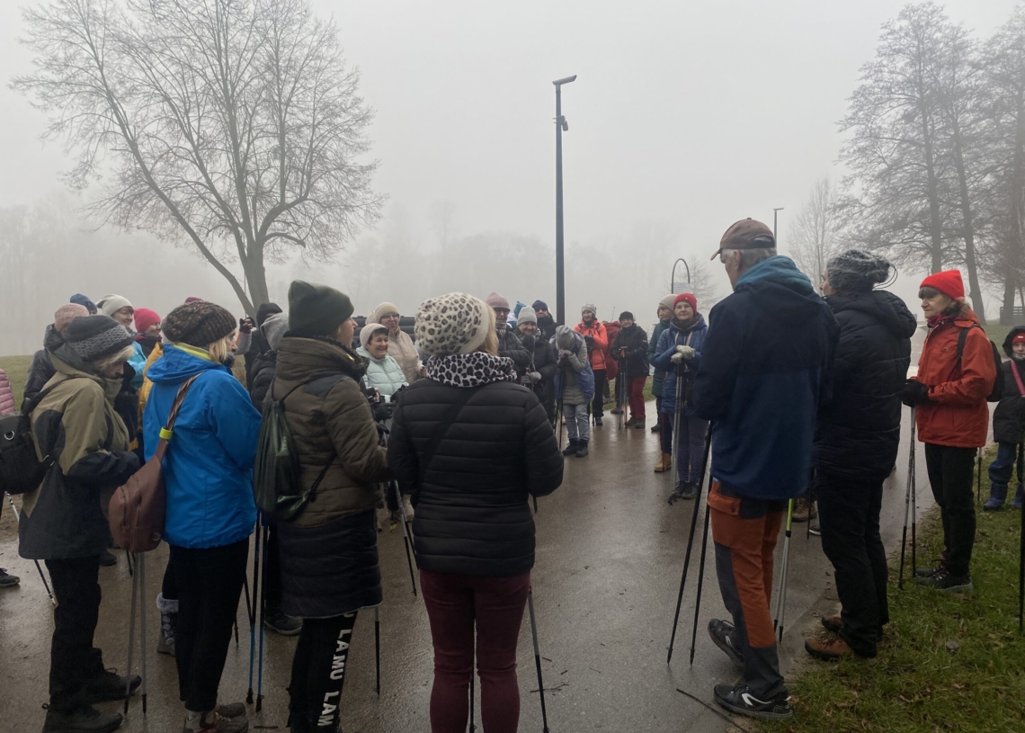 Kijkowy koniec roku. Nordic walking na Rudzie