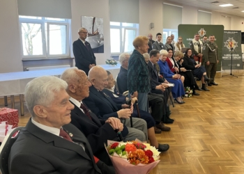 Wigilijne obchody łódzkiego oddziału Wojsk Obrony Terytorialnej
