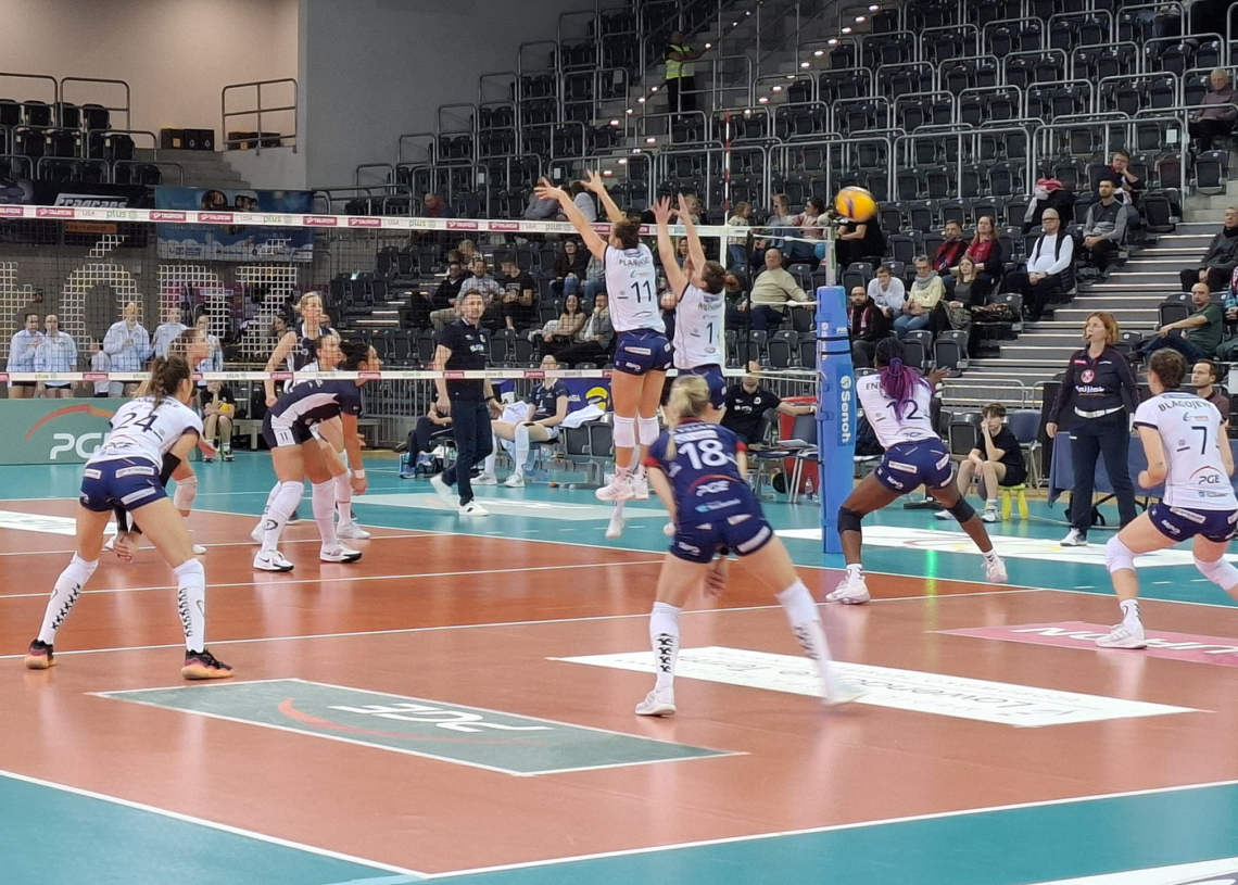 Wygrana PGE Grot Budowlanych Łódź ze Stalą Mielec. Do wyłonienia zwycięzcy potrzebny był tie-break 1 Wygrana PGE Grot Budowlanych Łódź ze Stalą Mielec. Do wyłonienia zwycięzcy potrzebny był tie-break
