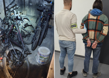 Złodziej rowerów został zatrzymany przez policję. 39-latek stanie przed sądem