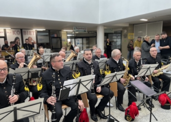 Górnicy z Bełchatowa odwiedzili pacjentów Matki Polki [ZDJĘCIA, WIDEO]