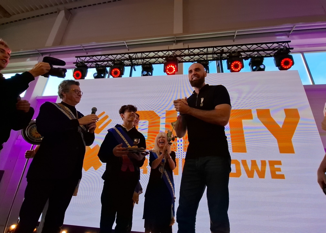 Marcin Gortat otrzymał Międzynarodowy Order Uśmiechu