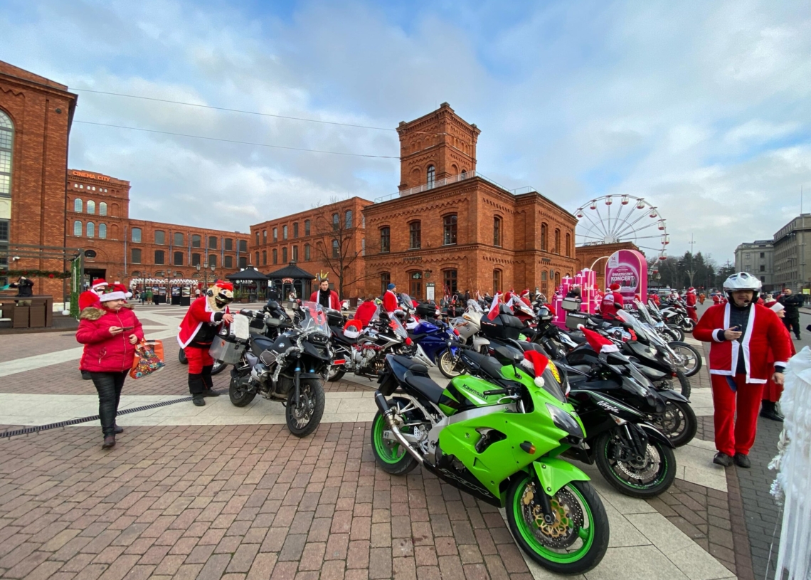 MotoMikołaje w Łodzi 2024