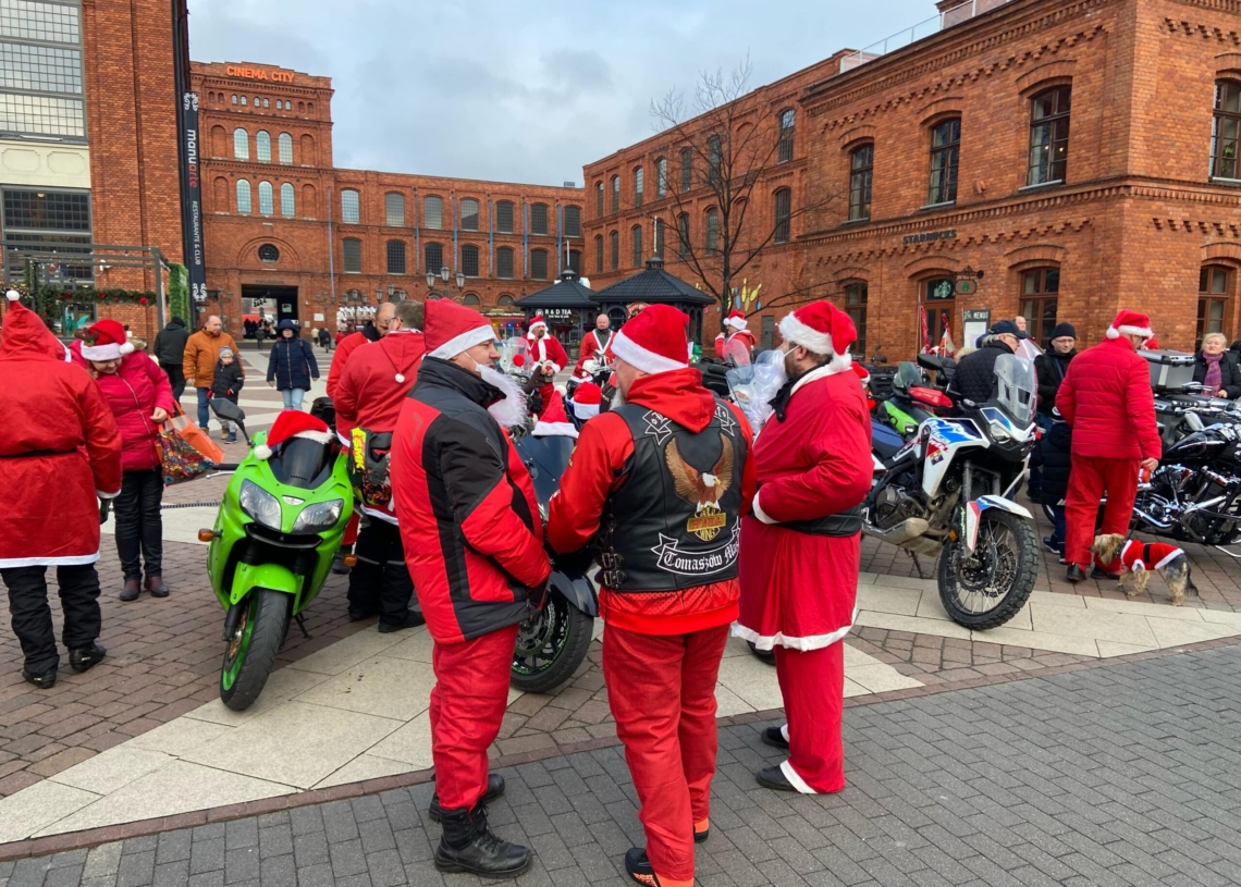 MotoMikołaje w Łodzi 2024