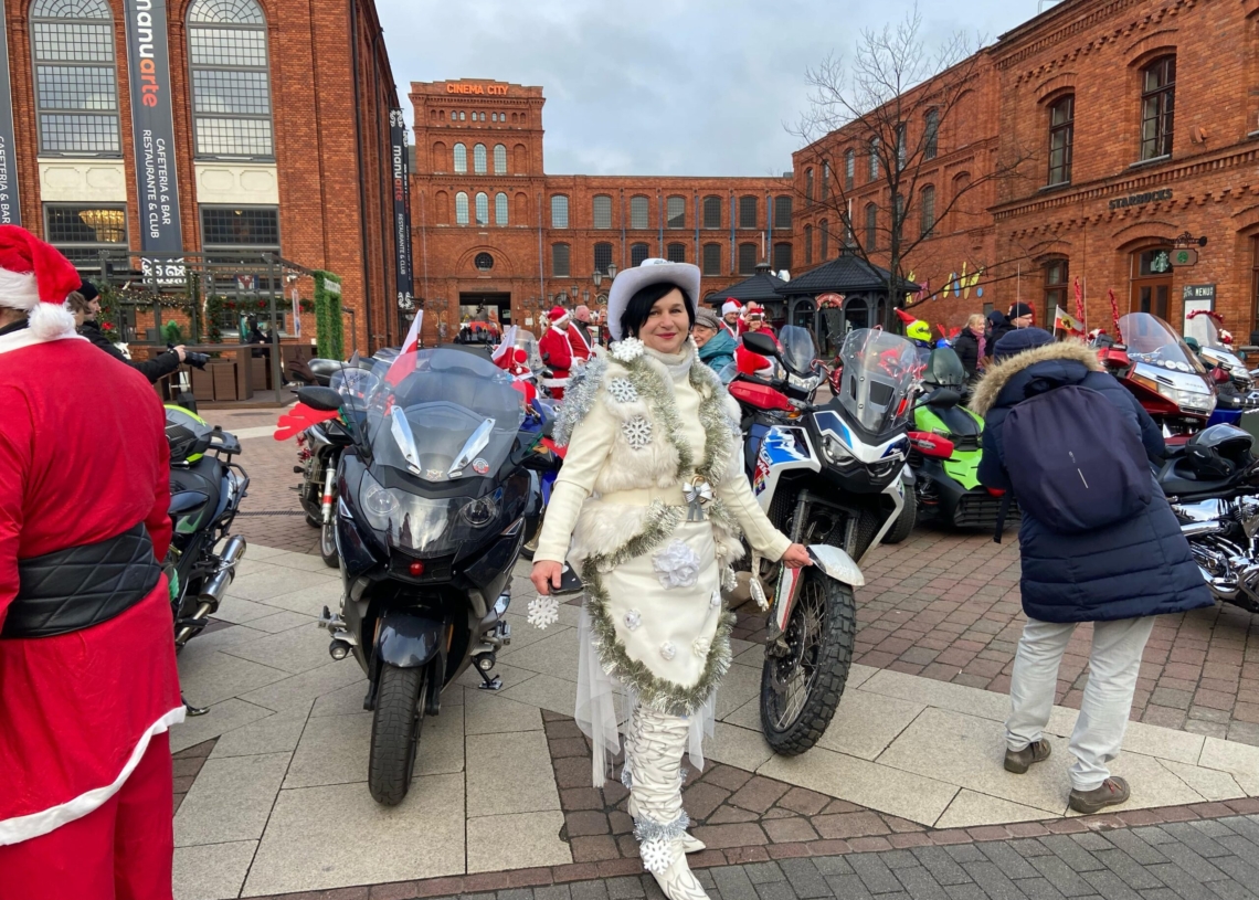 MotoMikołaje w Łodzi 2024
