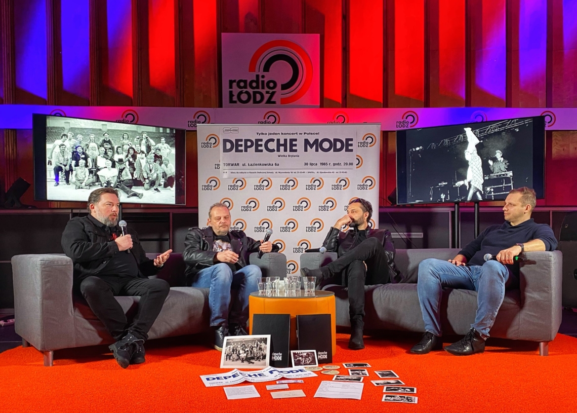 Premiera książki "Depeche Mode. Iron Curtain - Warsaw 1985" w studiu im. Henryka Debicha