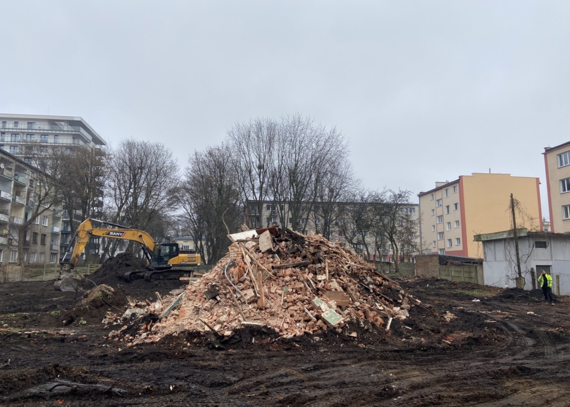 Willa Lisowskiego w Łodzi wyburzona. „Nie było co ratować” 1 Willa Lisowskiego wyburzona
