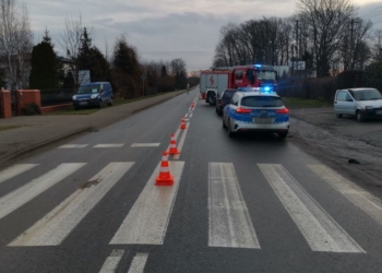 71-latek zmarł w szpitalu po potrąceniu na przejściu dla pieszych w Mokrsku