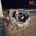 Wypadek na autostradzie A1. Utrudnienia w kierunku Katowic 10 Wypadek na autostradzie A1. Utrudnienia w kierunku Katowic