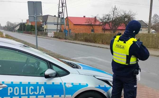 Jechał za szybko, wpadł podwójnie. Niecodzienne zatrzymanie w Mielszynku 1 niecodzienne zatrzymanie