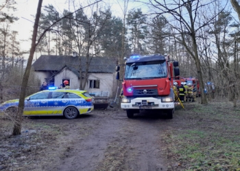 Pożar w Księżej Wólce. Nie żyje mężczyzna