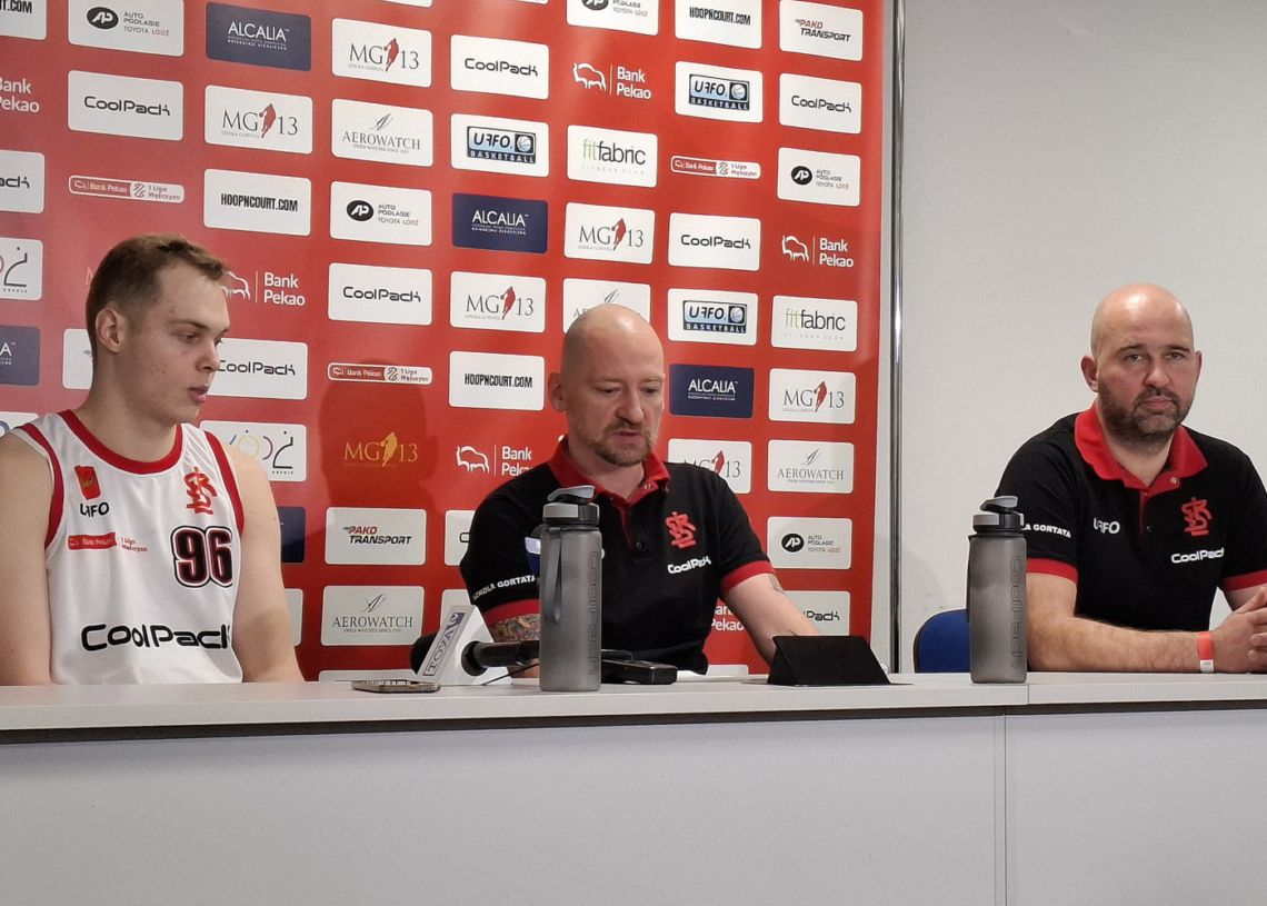 Emocje do samego końca. Koszykarze ŁKS-u Coolpack Łódź wygrali z Hydrotruckiem Radom