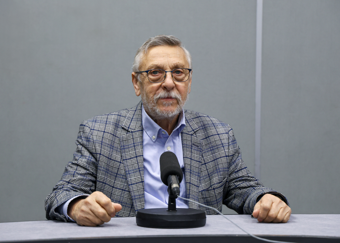 Co dalej z projektem CPK? Profesor Tadeusz Markowski gościem Radia Łódź 1 Tadeusz Markowski fot. Konrad Ciężki