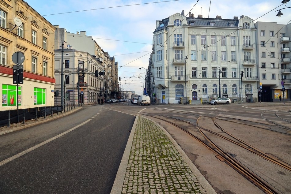 Torowisko na Narutowicza zamknięte. Zmiany w ruchu i MPK Łódź 1 MPK Łódź
