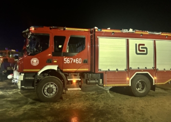 OSP Osiek z nowym wozem strażackim