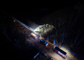 Pożary w Łódzkiem. Kąty Walichnowskie