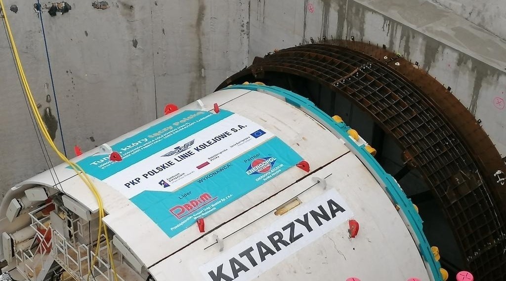 TBM Katarzyna wciąż stoi. Kiedy maszyna może rozpocząć pracę?