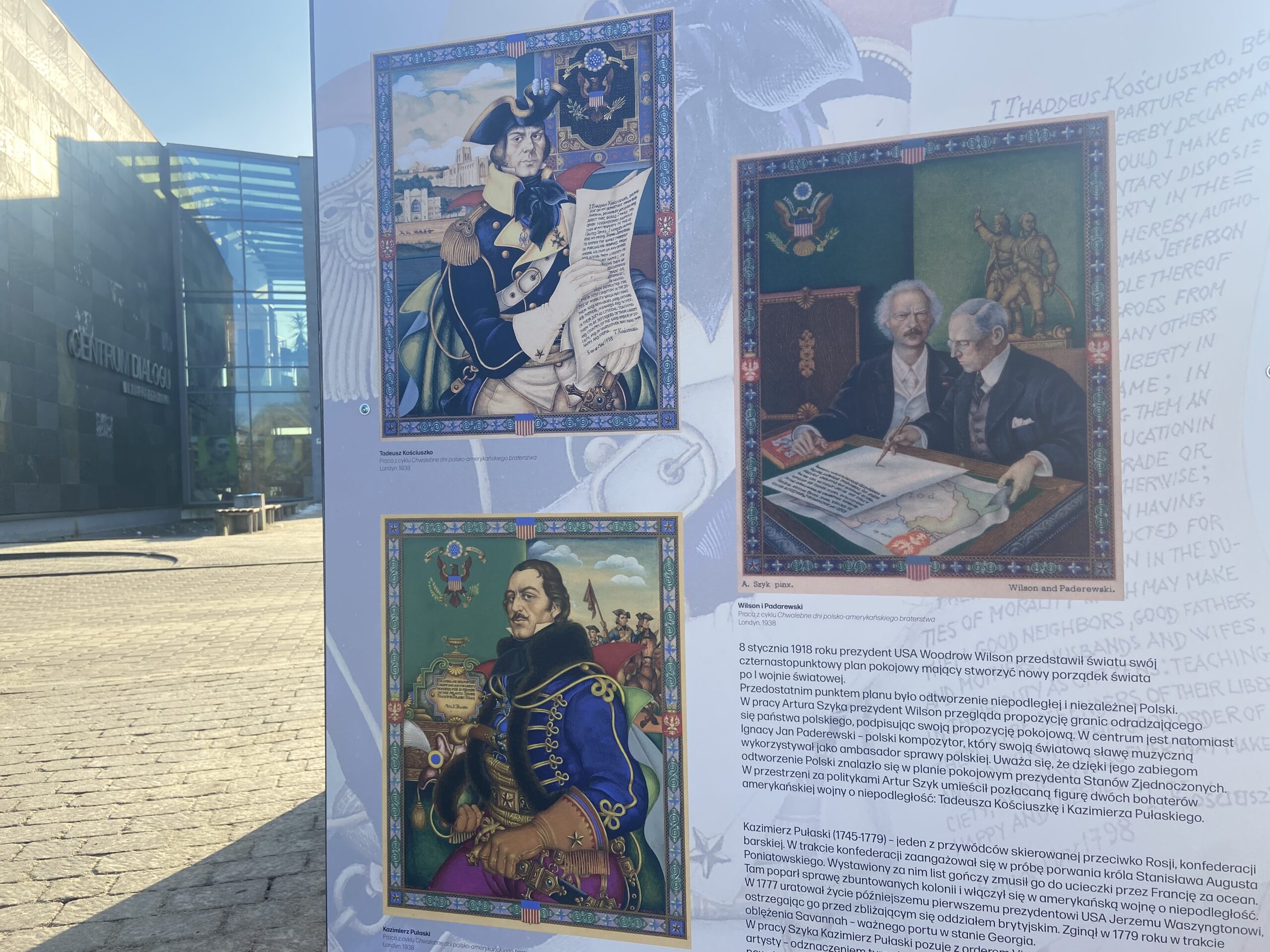 Wystawa Artura Szyka w Centrum Dialogu im. Marka Edelmana w Łodzi