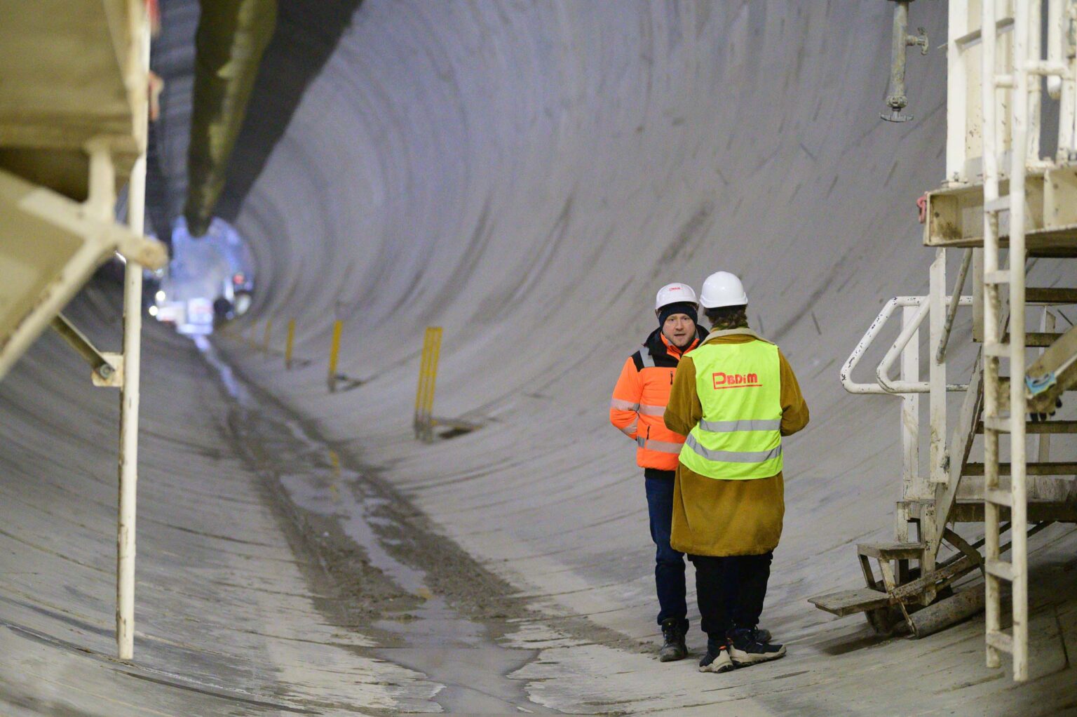 Budowa Tunelu Srednicowego Luty 2025 Fot Sebastian Szwajkowski 12