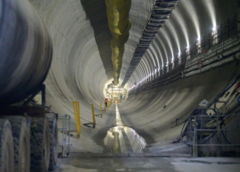 Budowa tunelu pod Łodzią - Luty 2025
