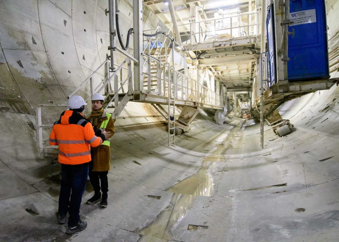 tunel pod Łodzią