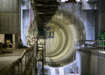 Budowa tunelu pod Łodzią - Luty 2025