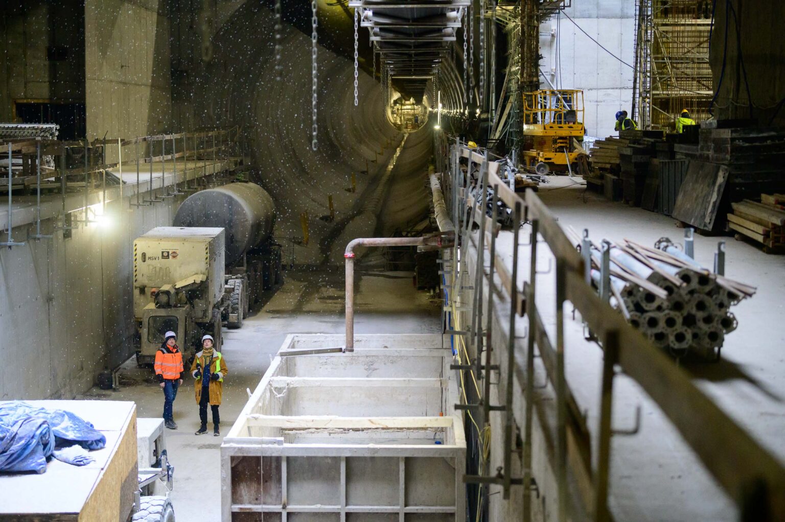 Budowa Tunelu Srednicowego Luty 2025 Fot Sebastian Szwajkowski 4