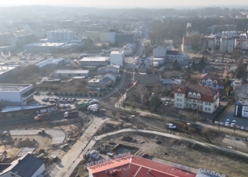 Rondo zamiast problematycznego skrzyżowania. W Wieluniu ruszył remont