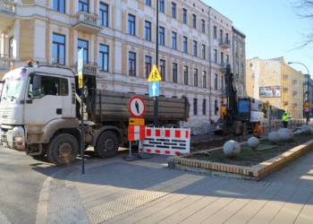 Remont ulicy Jaracza. Ostatni etap prac