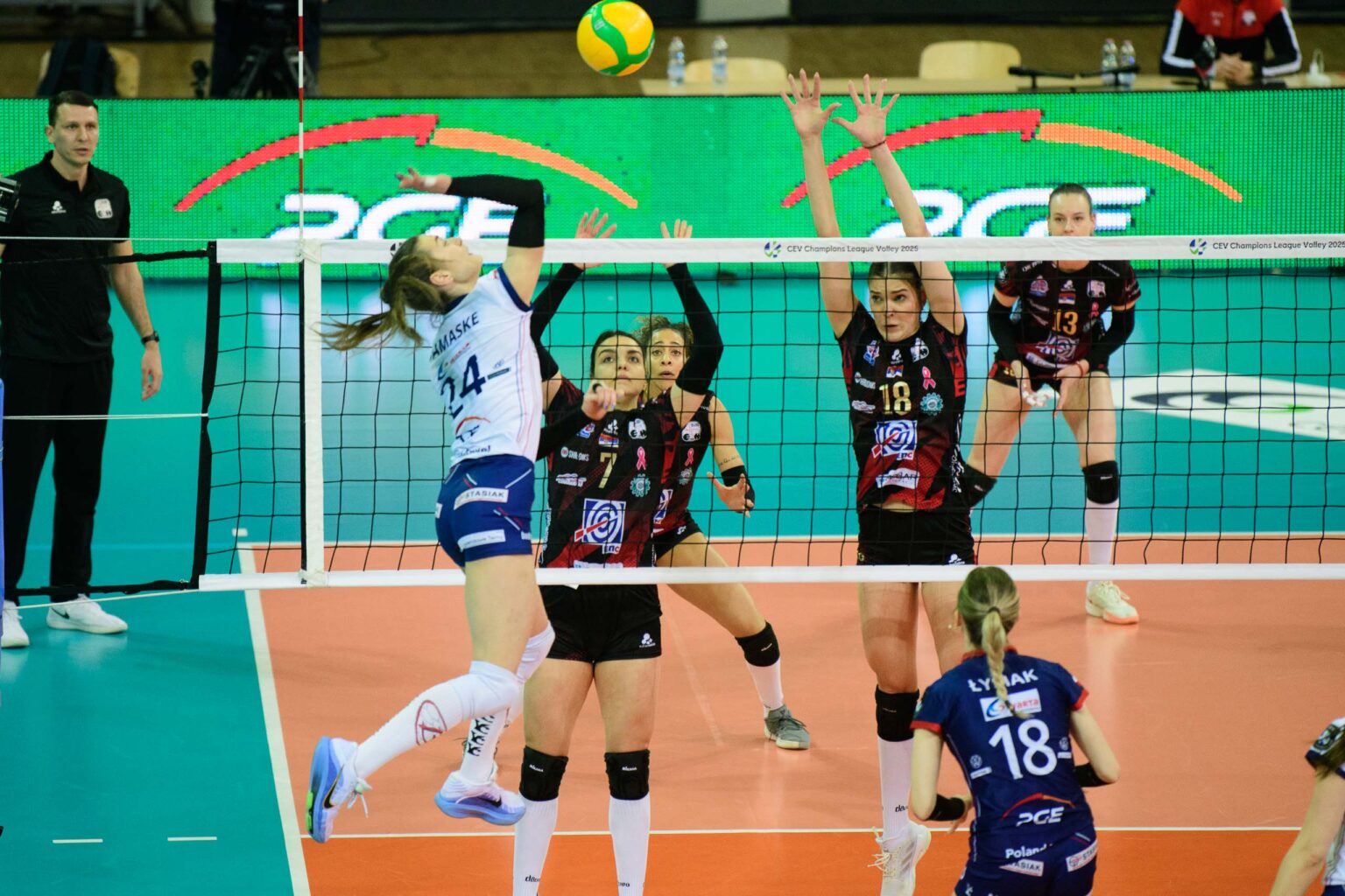 Grot Budowlani Lodz vs Odbojkaski klub TENT Fot Sebastian Szwajkowski 21