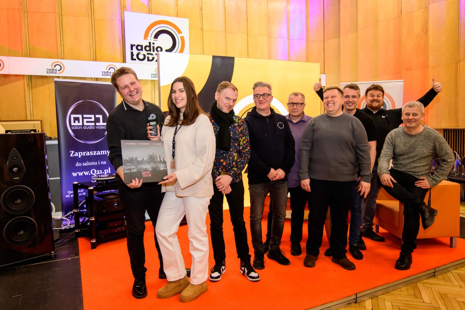 Jazzowa Sesja odsluchowa w Radiu Lodz Fot Sebastian Szwajkowski 24