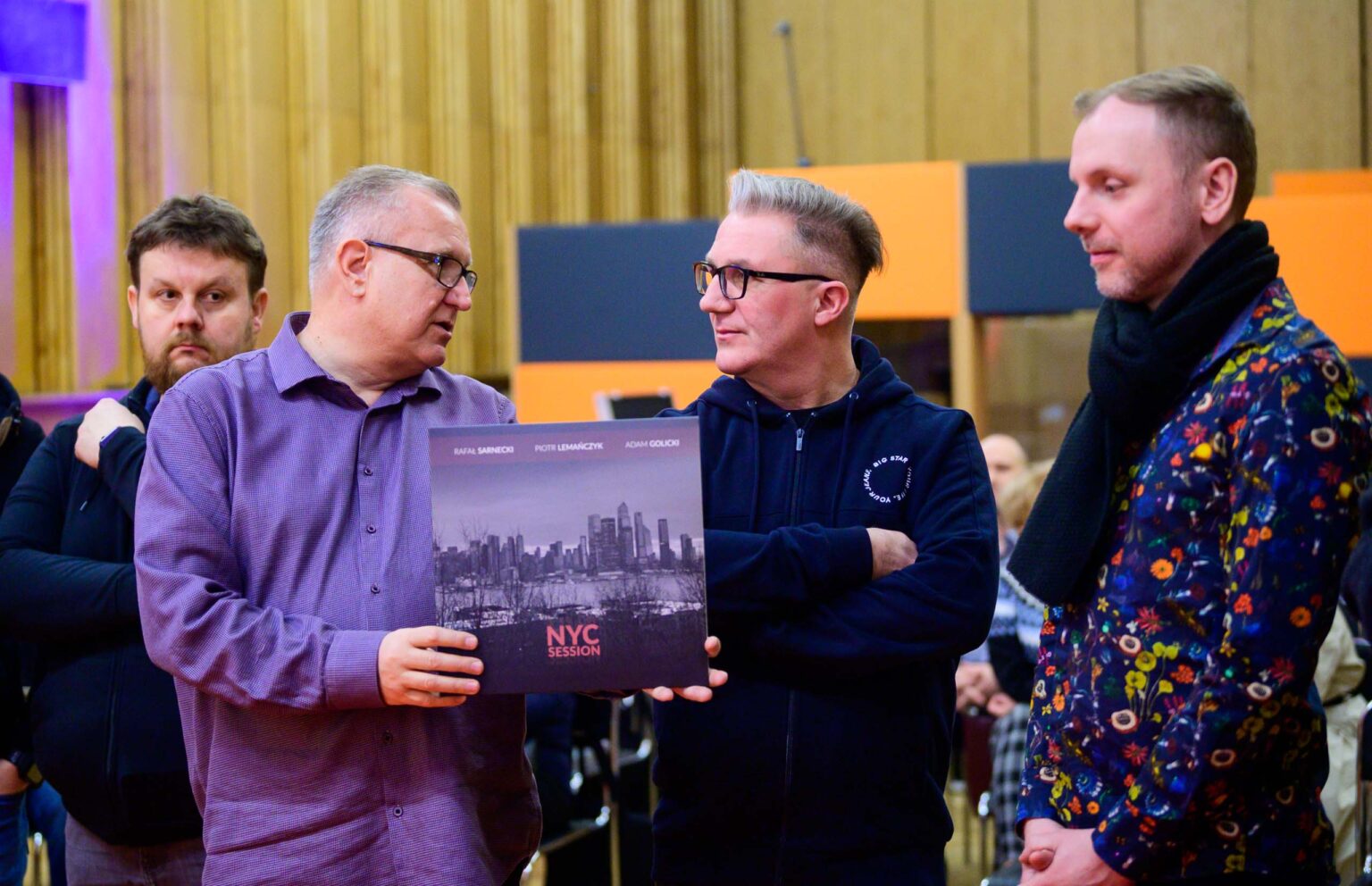 Jazzowa Sesja odsluchowa w Radiu Lodz Fot Sebastian Szwajkowski 6