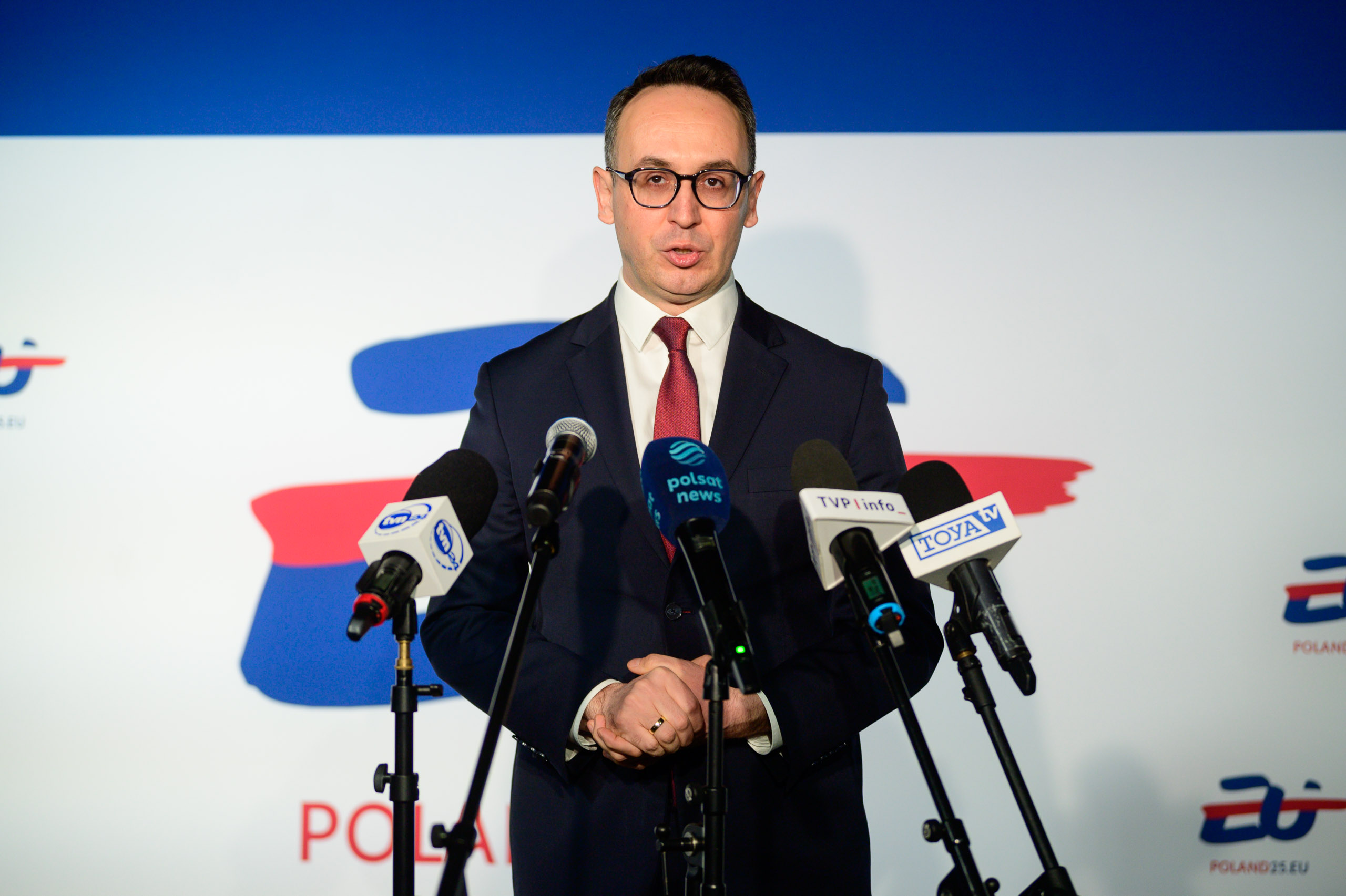 Dariusz Klimczak, minister infrastruktury